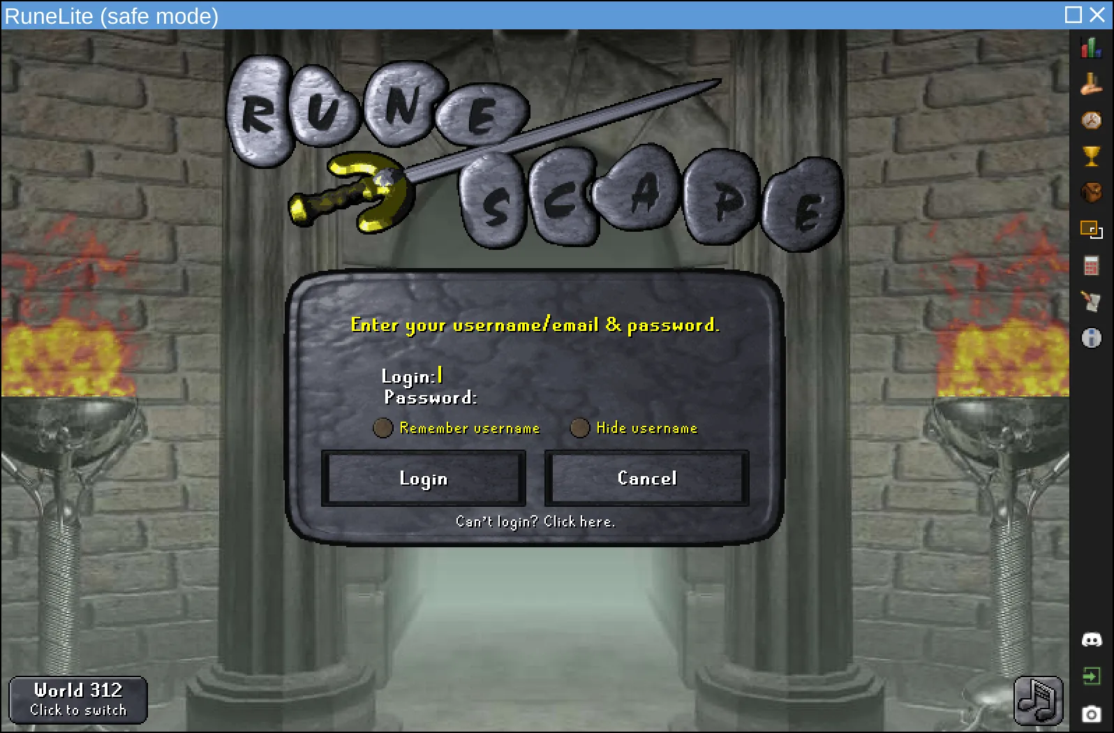 Runeline screenshot